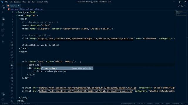 Bootstrap Card смотреть онлайн