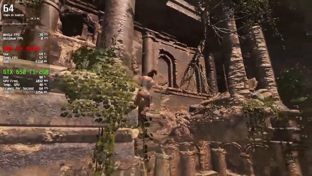 RISE OF THE TOMB RAIDER [ EPIC ] - GTX 650Ti / AMD FX 8120 / 8GB RAM ( 2012 Hardware ) смотреть онлайн