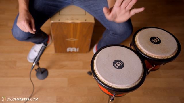 Cajon with Bongos - Groove Lesson смотреть онлайн