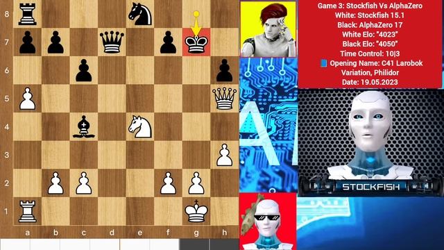 Stockfish (4K Elo) Played Absolute Brilliant Chess Game Against Superior AlphaZero (4050 Elo)