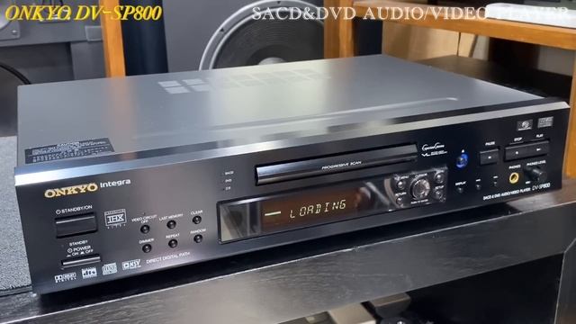 ■ONKYO DV-SP800　 10年前に買ったままでずっと保管していました～I bought it 10 years ago and kept it in storage. смотреть онлайн