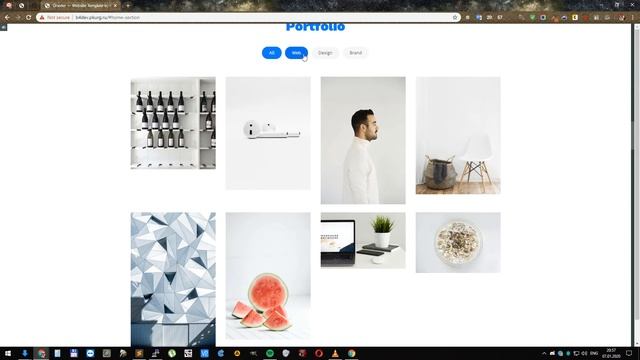Oneder Theme for Bootstrap 4 Page Builder Plugin смотреть онлайн
