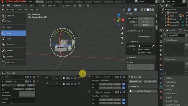 how to create game in blender 2.8 [HINDI] || Game in Blender|| #BlenderGame || #blender ||low end P смотреть онлайн
