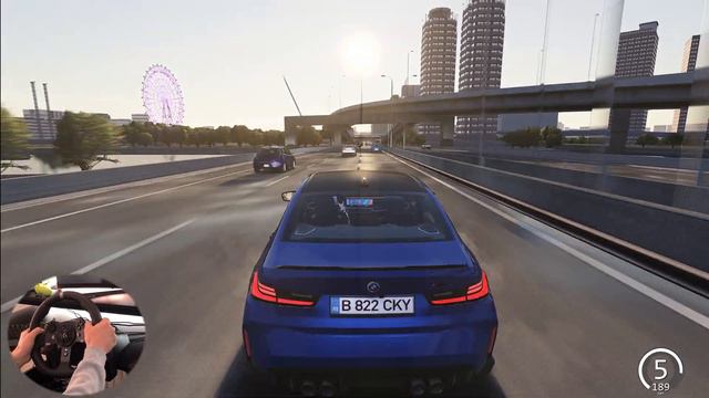 Bmw / Assetto Corsa / logitech g920 /RTX 4090 Speed test смотреть онлайн