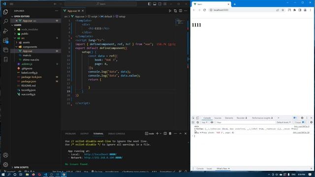 Як виводити дані в шаблон Vue 3 Composition API JS + TS смотреть онлайн