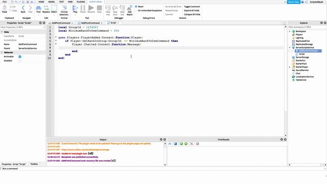 Roblox Scripting Tutorial: How to Script an Add Point Command смотреть онлайн