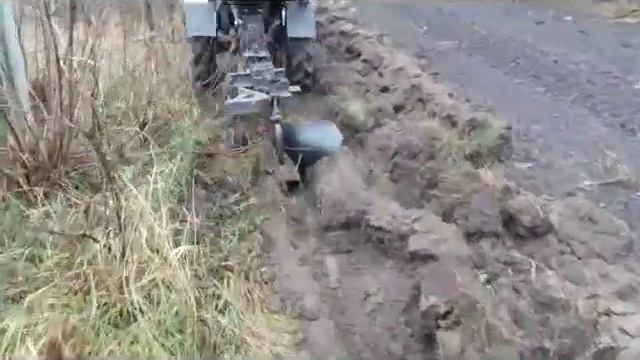 Без показухи!!! Плуг в роботі. смотреть онлайн
