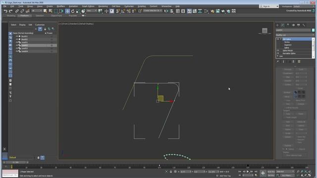 3ds Max Spline Tools - Spline Morph смотреть онлайн