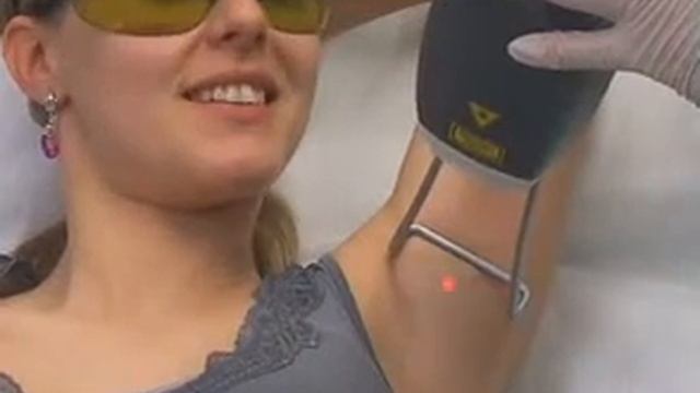 armpits hair removal (Эпиляция лазером) смотреть онлайн