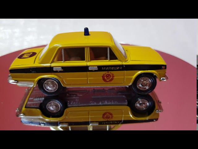 Масштабная модель ВАЗ 2101 ГАИ А17, 1/43 СССР.