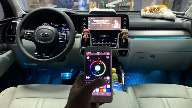 Độ đèn LED viền KIA Sorento 2021 смотреть онлайн