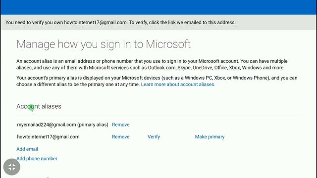 How To Remove & Change Email Address on Microsoft Account (Change Microsoft Account Email) смотреть онлайн