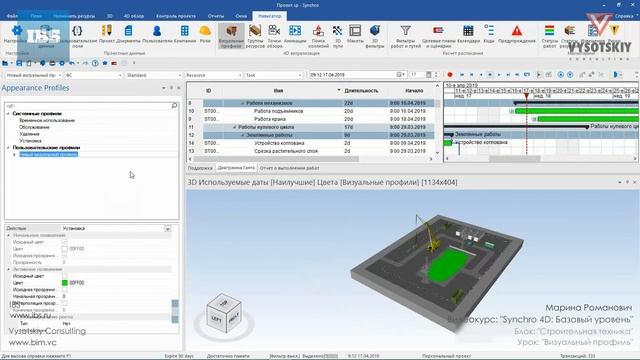 [Урок Synchro 4D] Визуальный профиль смотреть онлайн