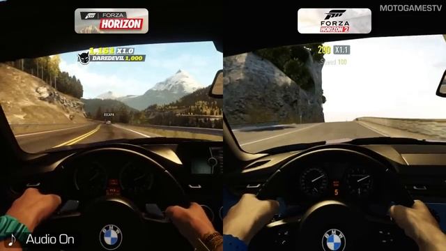 Forza Horizon vs Forza Horizon 2 - Xbox 360 - Graphics Comparison смотреть онлайн