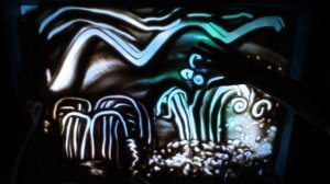 Песочная анимация КОСМОС