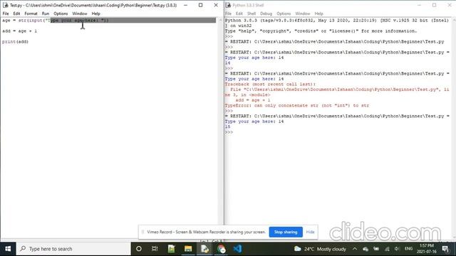 Python Programming for Beginners By: Ishaan Mittal #2 смотреть онлайн