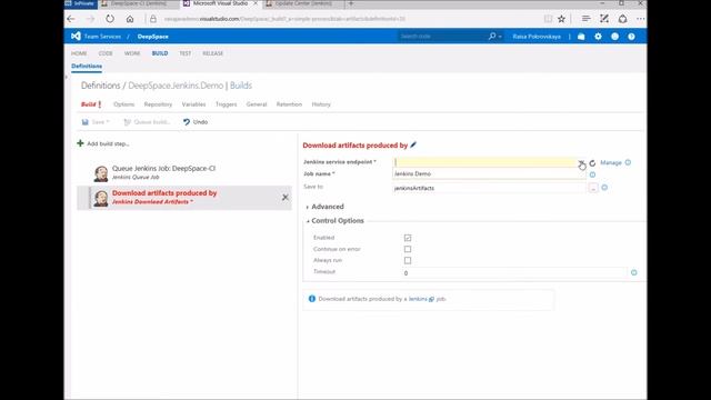 Follow Jenkins Pipelines and Download Artifacts with Visual Studio Team Services смотреть онлайн