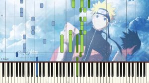 Blue Bird - Naruto shippuden [Syntesia piano]