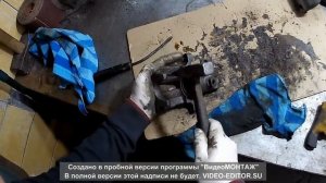 Очистка суппортов от ржавчины лимонной кислотой!