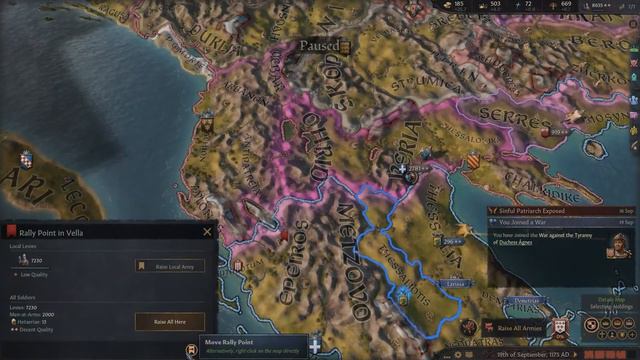 Let's Play Crusader Kings III Byzantine Empire | CK3 From Count to Emperor Roleplay Gameplay Ep. 23 смотреть онлайн