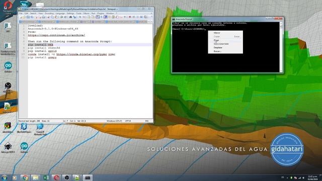 Tutorial for the instalation of Gempy in Anaconda for Windows смотреть онлайн