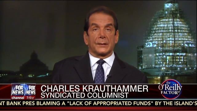 Charles Krauthammer on the O'Reilly Factor Part 1 смотреть онлайн