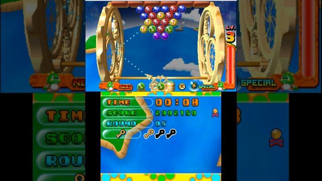 Puzzle Bobble Universe 3D Gameplay Nintendo 3DS 60FPS 1080p смотреть онлайн