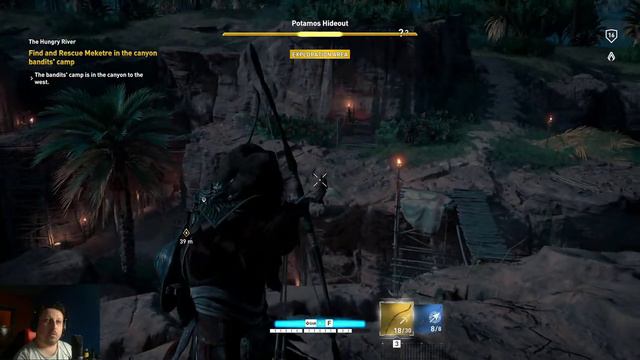 Assassin's Creed Origins Nightmare Difficulty (PC) Part 13: The Weasel/The Hungry River смотреть онлайн