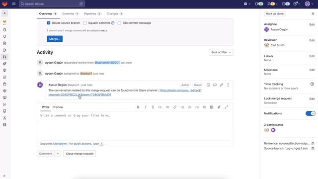 GitLab merge request management in Slack - How to get started смотреть онлайн