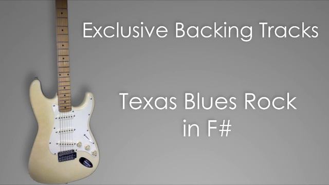 Backing Track - Texas Blues Rock in F# / Gb (Stevie Ray Vaughan SRV style) смотреть онлайн
