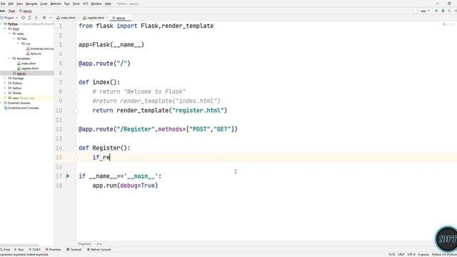 How to Get Data and Pass Value from HTML Form to Python File in Flask ? | Tamil смотреть онлайн