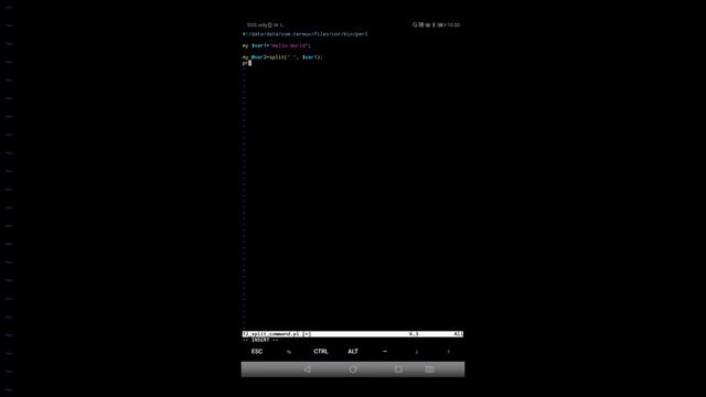 Use of Split Command in Perl Scripting Language смотреть онлайн