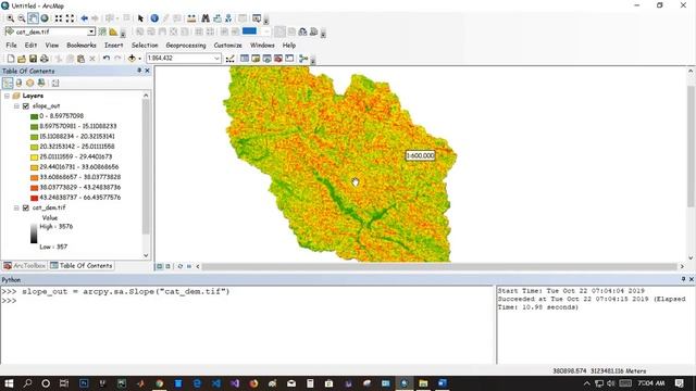 [PYTHON IN ARC GIS #9]Terrain Analysis | Hillshade | Slope | Aspect | Spatial Analyst смотреть онлайн