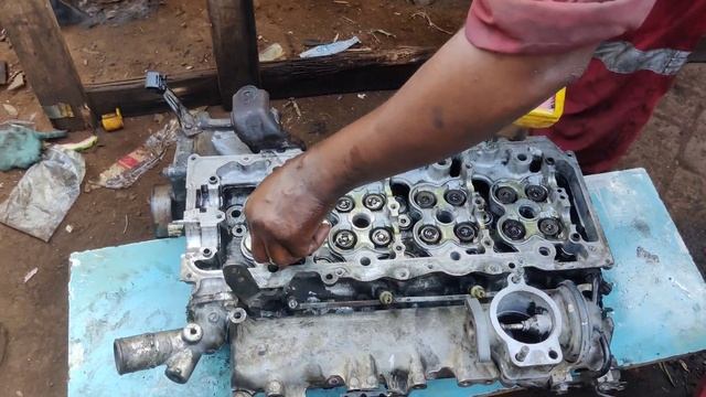 Rebuilding Toyota Hilux 1kd Engine Full Process