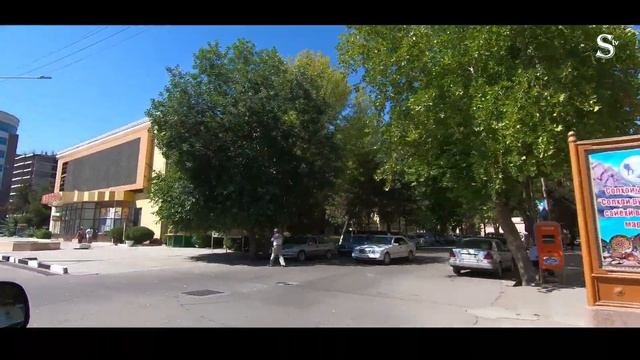 Прогулка по Худжанду / проспект Исмоили Сомони смотреть онлайн