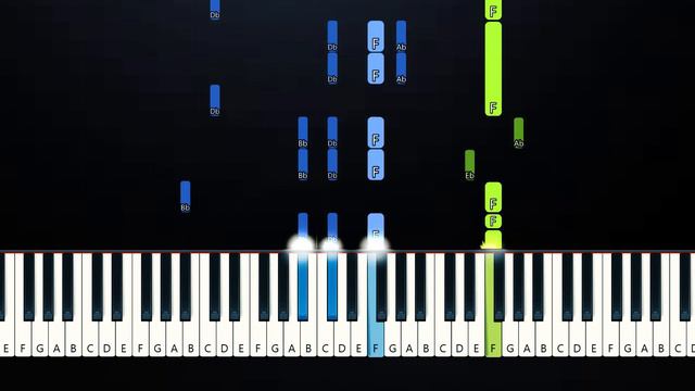 YEEUN AHN - Night Flower (Piano Tutorial) смотреть онлайн