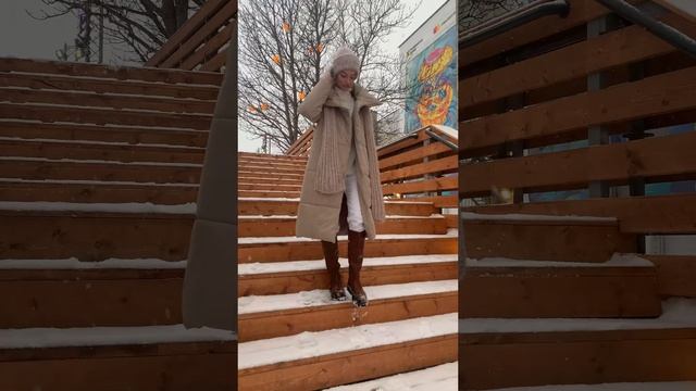 Зимний уютный пуховик стеганное пальто утепленное BRIARI. WILDBERRIES: Артикул 53945223