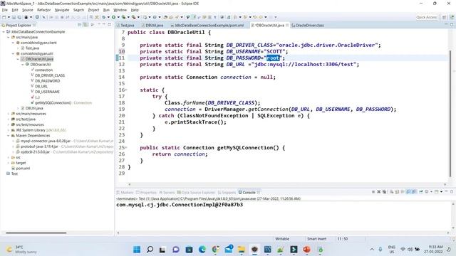 JDBC Oracle database Connection Example | JDBC Tutorials |connect java with database|KK HindiGyan смотреть онлайн