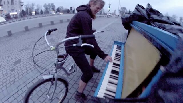 поездка в Запорожье. Велопокатушки, о.Хортица, масленица. смотреть онлайн