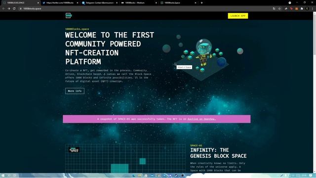 1000Blocks.space - 42000% growth possible? смотреть онлайн