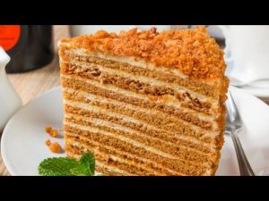 Самый Вкусный «Медовый» Торт! Советский Рецепт из 70х годов/ Honey Cake