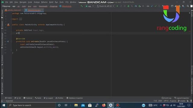 How to add chips from Material Components library to input field in android смотреть онлайн