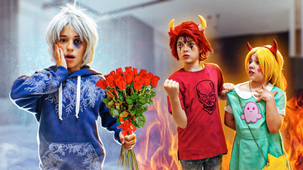 ПРИНЦ АДА против ПРИНЦА ДИСНЕЯ! Ледяной Джек влюбился в СТАР БАТТЕРФЛЯЙ! смотреть онлайн