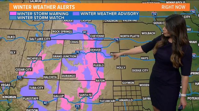 Incoming Colorado snowstorm among other national weather alerts смотреть онлайн