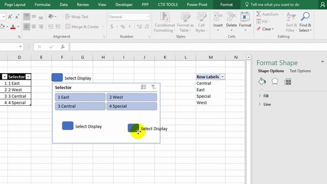 Excel Pop Up Selector With Slicer смотреть онлайн