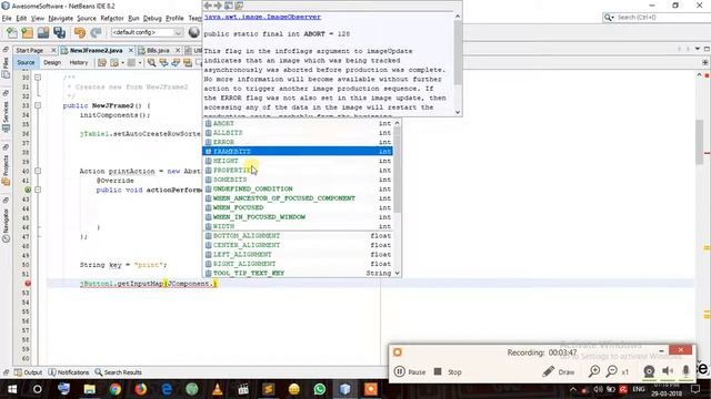 NetBeans Tutorial - 22 - Add KeyBoard Shortcut Keys смотреть онлайн