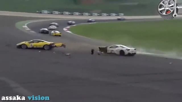 Supercar Crashes _ Ferrari #10 смотреть онлайн