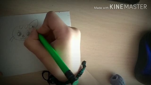 Как быстро нарисовать кота смотреть онлайн