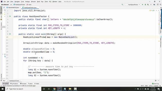 Benchmarking our HashMap implementations смотреть онлайн