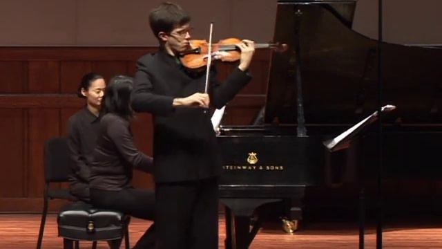 Beethoven Violin Sonata In E Flat Major,  Op. 10, No. 3: I; Enescu Violin Sonata No. 3: II, III